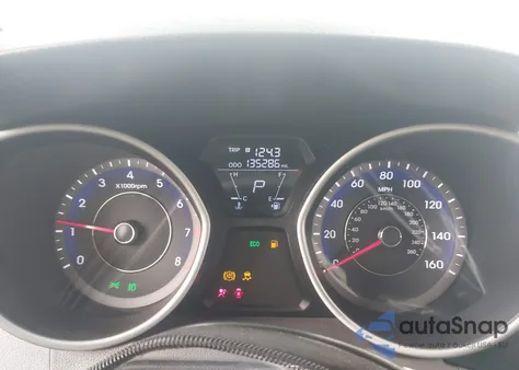 2013 Hyundai Elantra Gls z USA, uszkodzony, nr VIN KMHDH4AE5DU542992